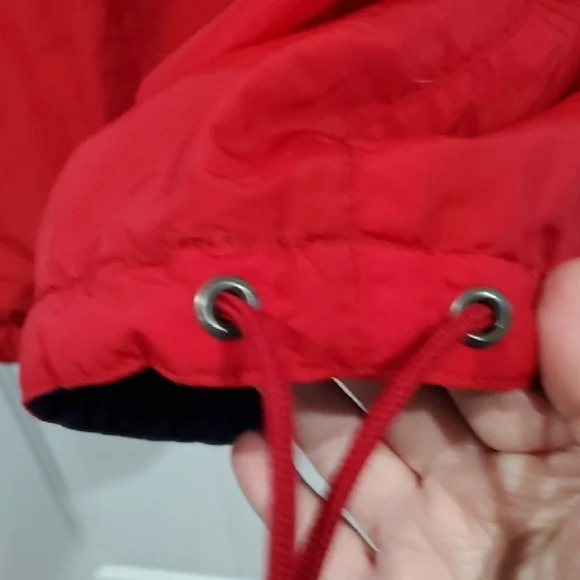 American Eagle Outfitters Red ActiveSport Pullover Jacket Kangaroo Pouch MEDIUM - Picture 7 of 11